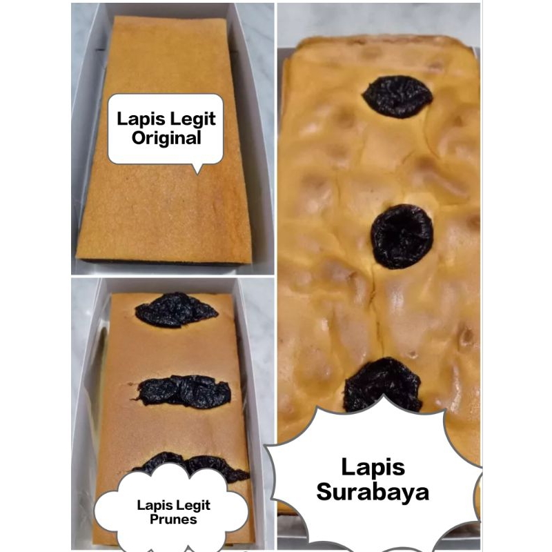 

Lapis legit 10x20, lapis surabaya 11x22