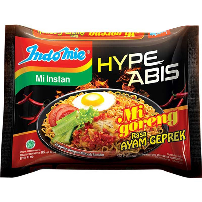 

Indomie Ayam Geprek Hype Abis 85 Gr