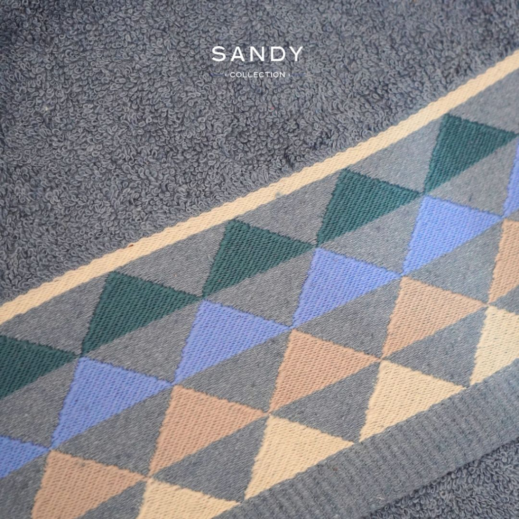 Handuk Mandi Katun Travel Dewasa Ukuran Larisa 50x100cm dan Laras 70x135cm - Sandy Collection