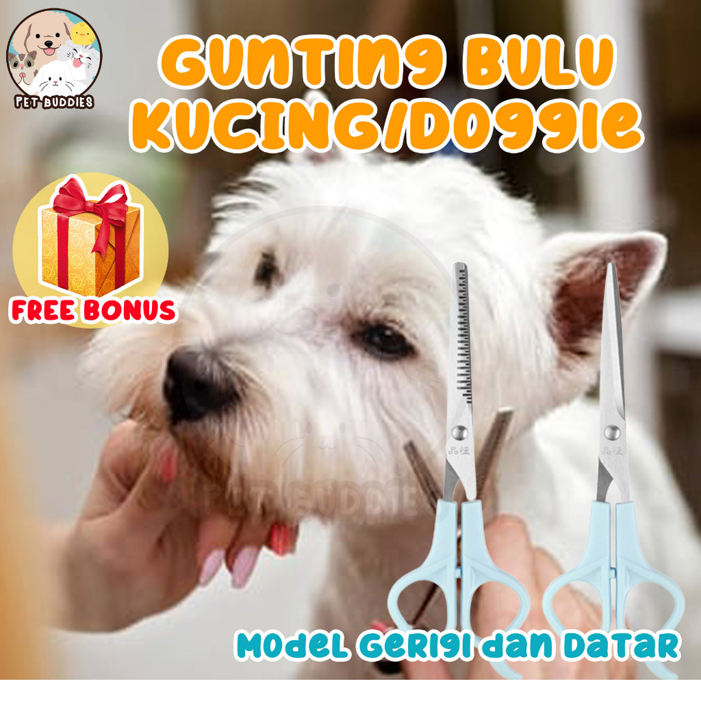 Shear Gunting Bulu Anjing/Kucing Grooming Anti Kutu