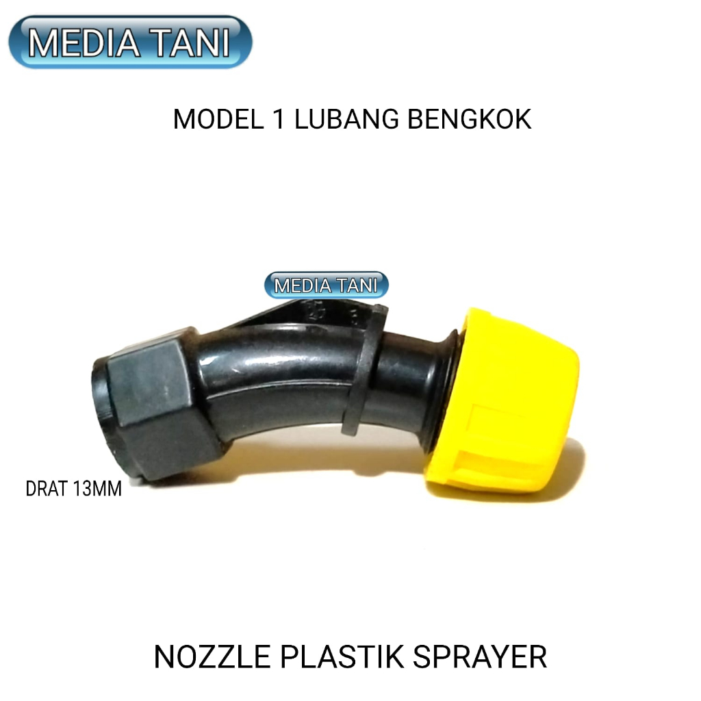 Nozzle sprayer spuyer plastik spuyer kabut sprayer semprotan hama plastik 1 lubang PLASTIK