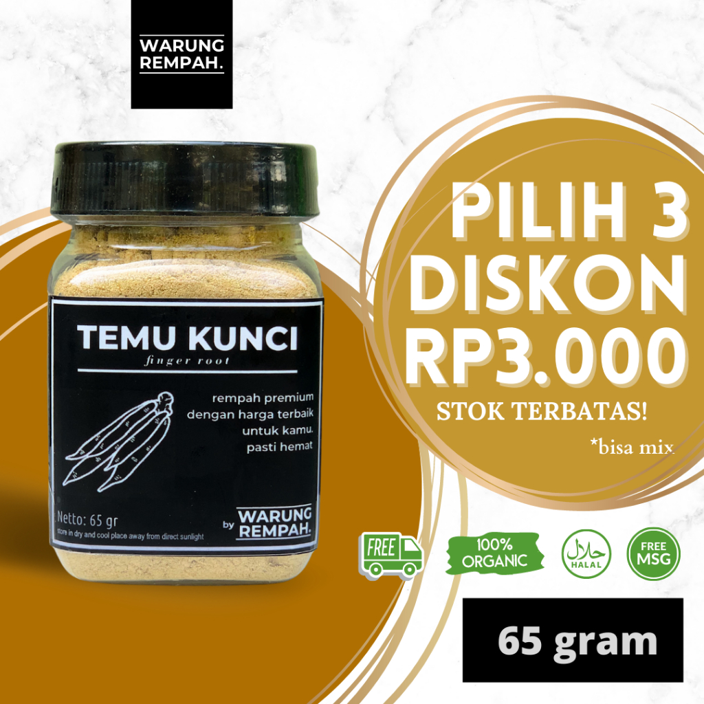 

Temu Kunci Bubuk Finger Root Powder Original