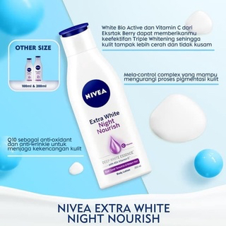 `ღ´ PHINKL `ღ´ ⓝⓘⓥⓔⓐ Nivea Extra Body Lotion serum butter menutrisi kulit putih cerah badan tangan kaki