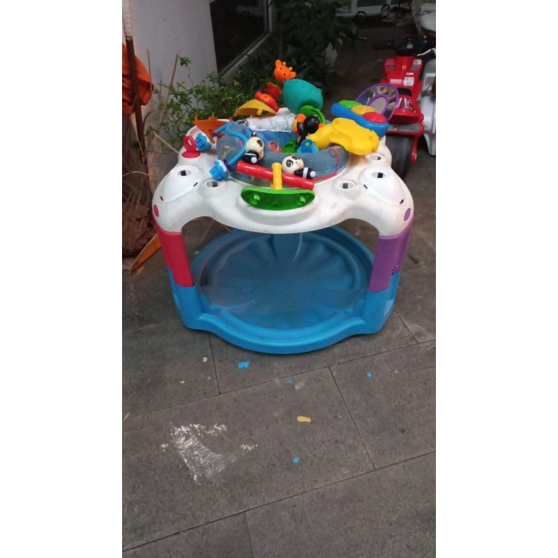 preloved mainan Baby Einstein gym