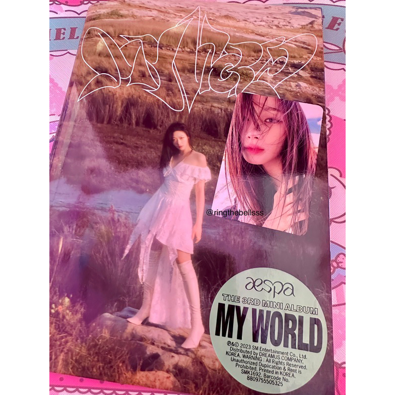 (UNSEALED READY STOCK) AESPA ALBUM GISELLE INTRO VER SET + PC