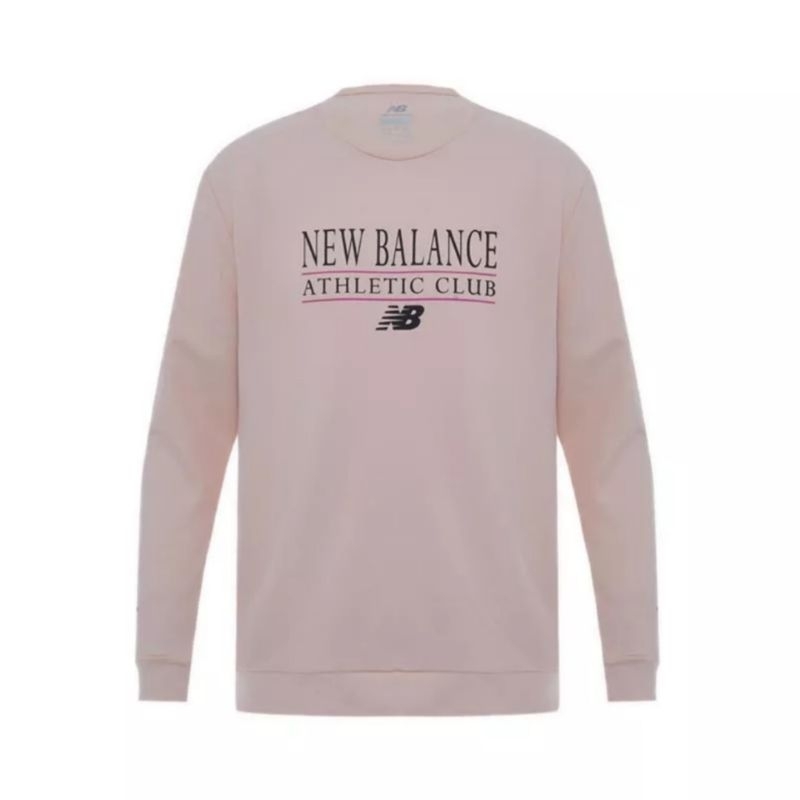 Jaket New Balance Athletics Cotton Women Sweatshirt Speed Crew Sweatshirt Original Crewneck Hoodie N