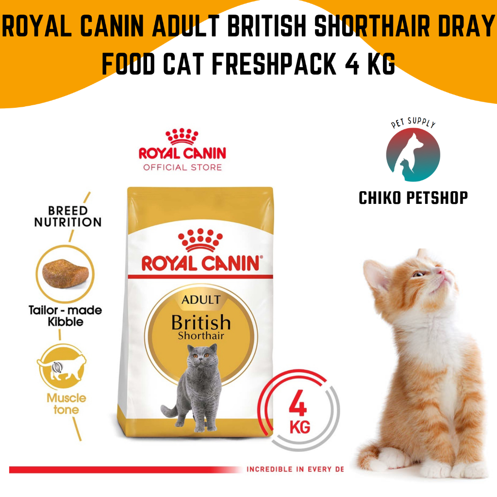 Royal Canin BRITISH SHORTHAIR ADULT Freshpack 4 kg