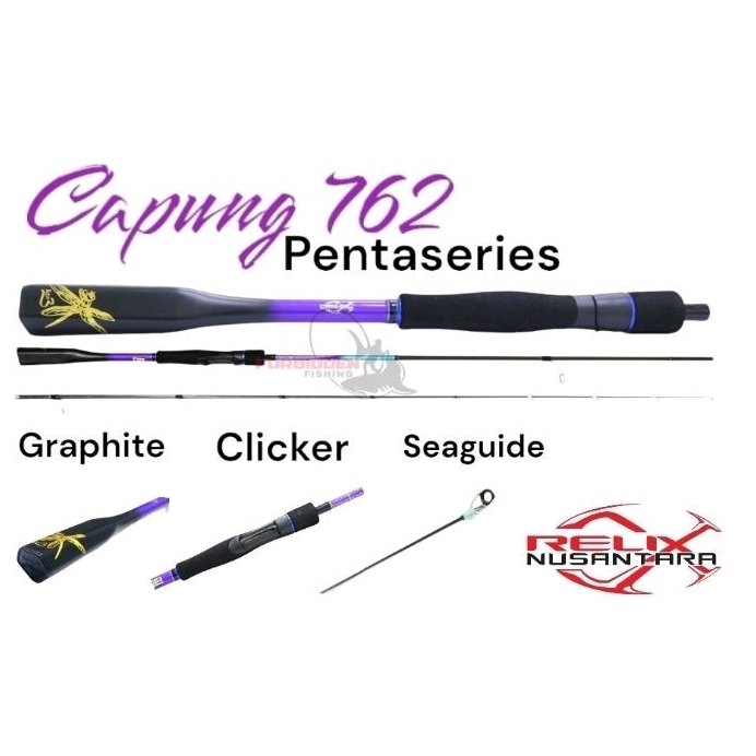 Joran Capung 762 Blue Spider Relix Nusantara