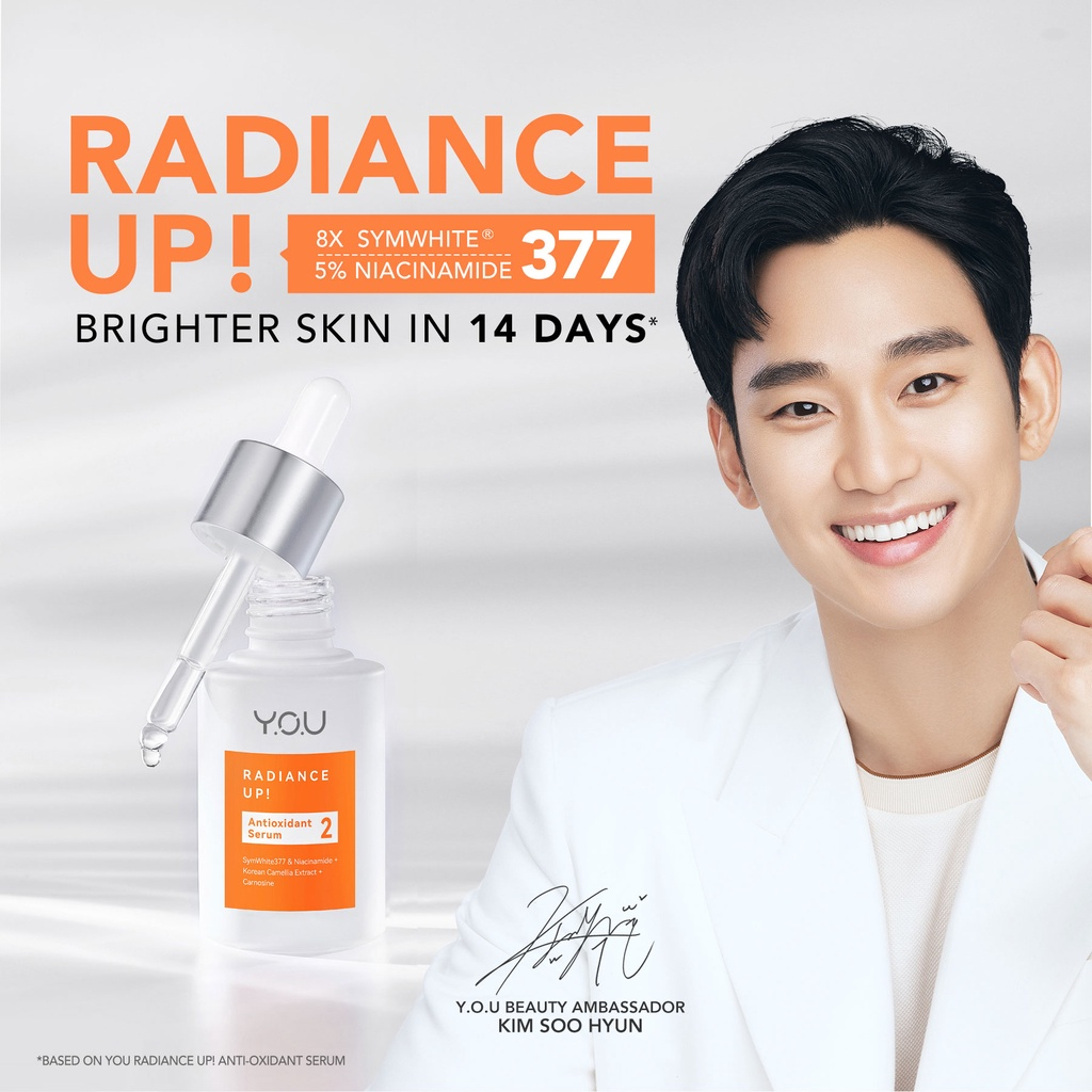 YOU Radiance UP! Series PAKET HEMAT 3 in 1 (Essence, Serum, Cream)