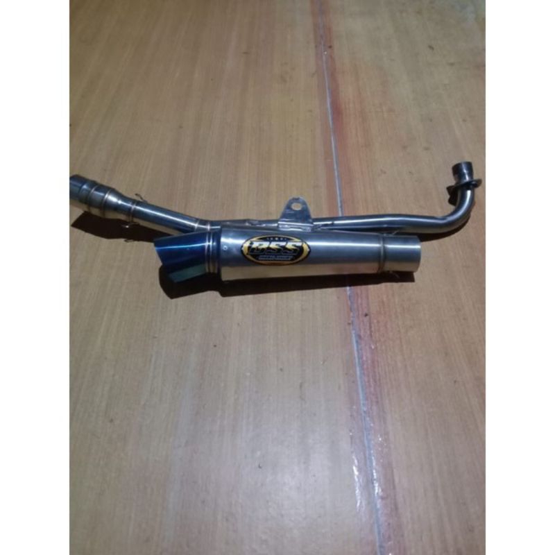 knalpot bss segi 6 pucuk blue Jupiter vega supra fit astrea grand DLL