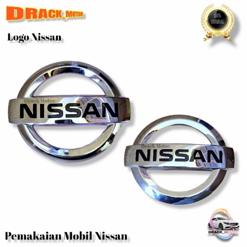 Logo Grill Depan NISSAN original/ Logo Depan Nissan/ Emblem Nissan