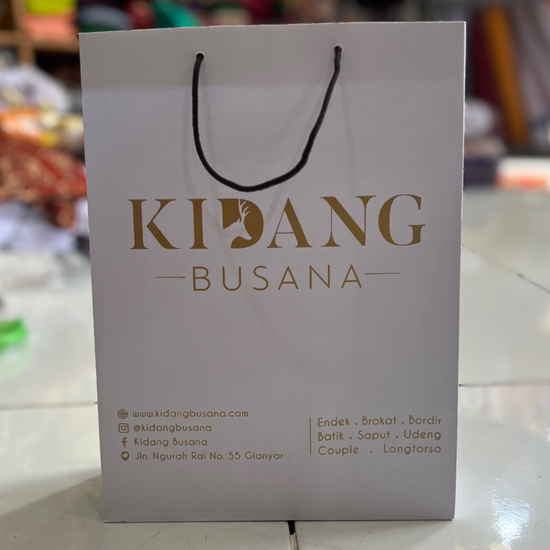 

Paperbag Kidang Busana | Gift Bag | Tas Kraft | Gift