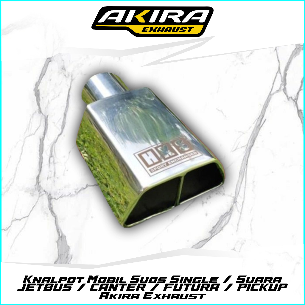 Knalpot Mobil Suos Single / Suara JETBUS / CANTER / FUTURA AKIRA EXHAUST