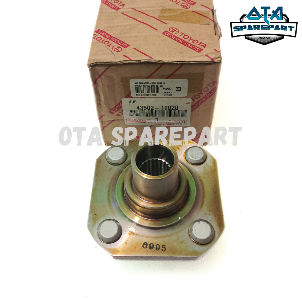 Whell Hub Nap Roda Depan Toyota Starlet Kapsul Starlet Kotak Ep70 Ep80 Original