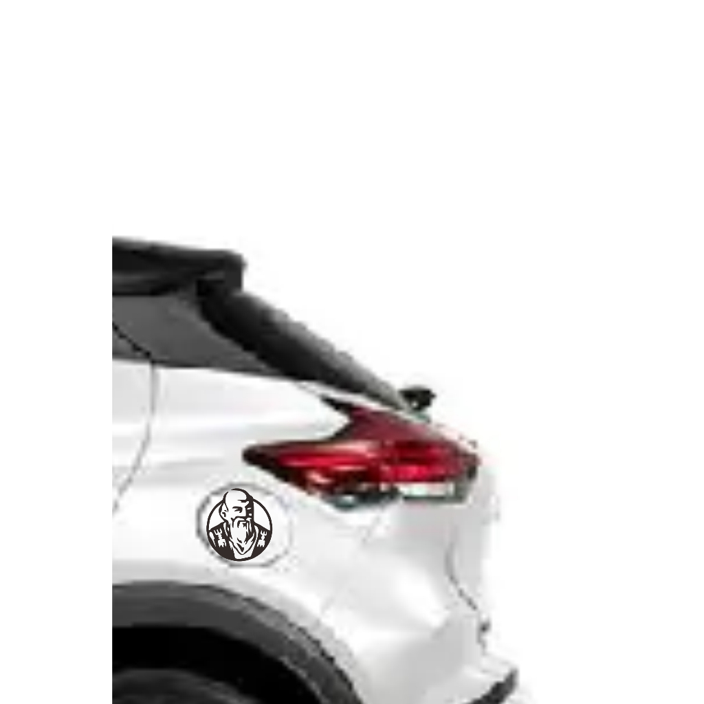 CUTTING STICKER TUTUP TANGKI LOGO CAP ORANG TUA STIKER BENSIN BERKUALITAS