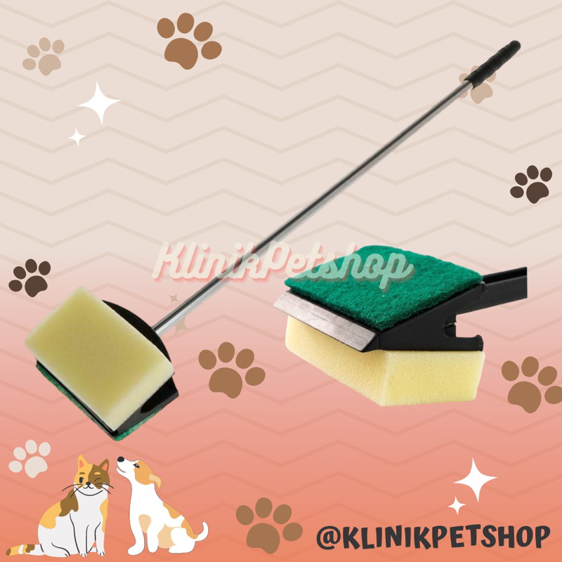PEMBERSIH KACA AQUARIUM - SKEPER SCAPER ALAT PEMBERSIH KACA AQUARIUM 47CM