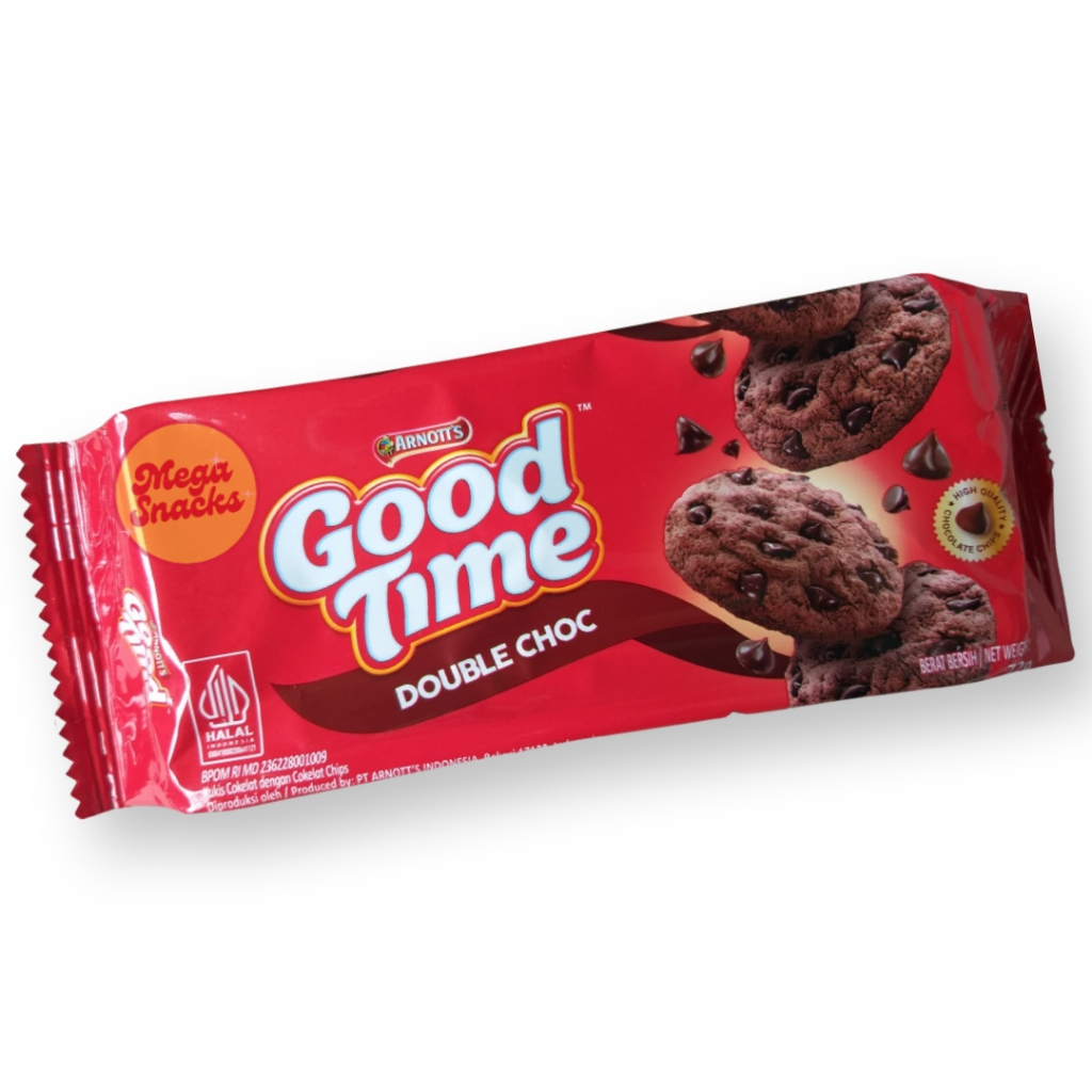 

[PROMO!!] Goodtime Besar Double Choco 72gr - biskuit coklat choco chip nikmat enak termurah diskon