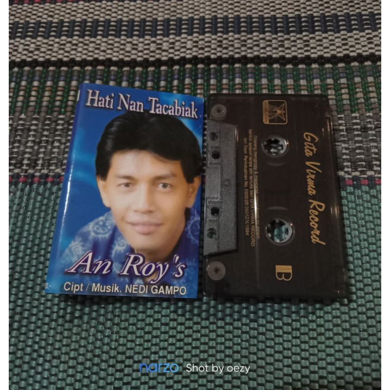 Kaset pita An Roy's (Pop Minang) - hati nan tacabiak