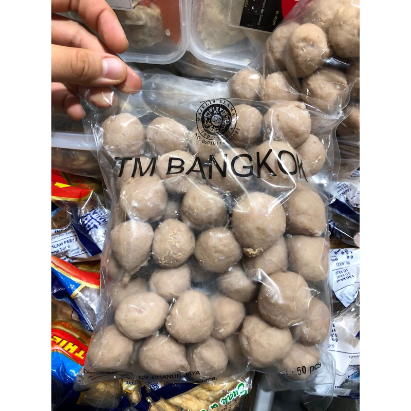 

Bakso Sapi TM Bangkok 50pcs 100% HALAL
