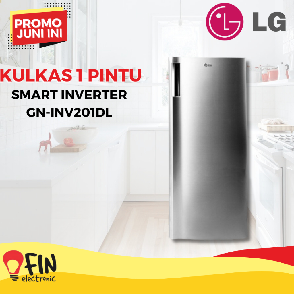 LG Kulkas 1 pintu GN INV201DL Smart Inverter