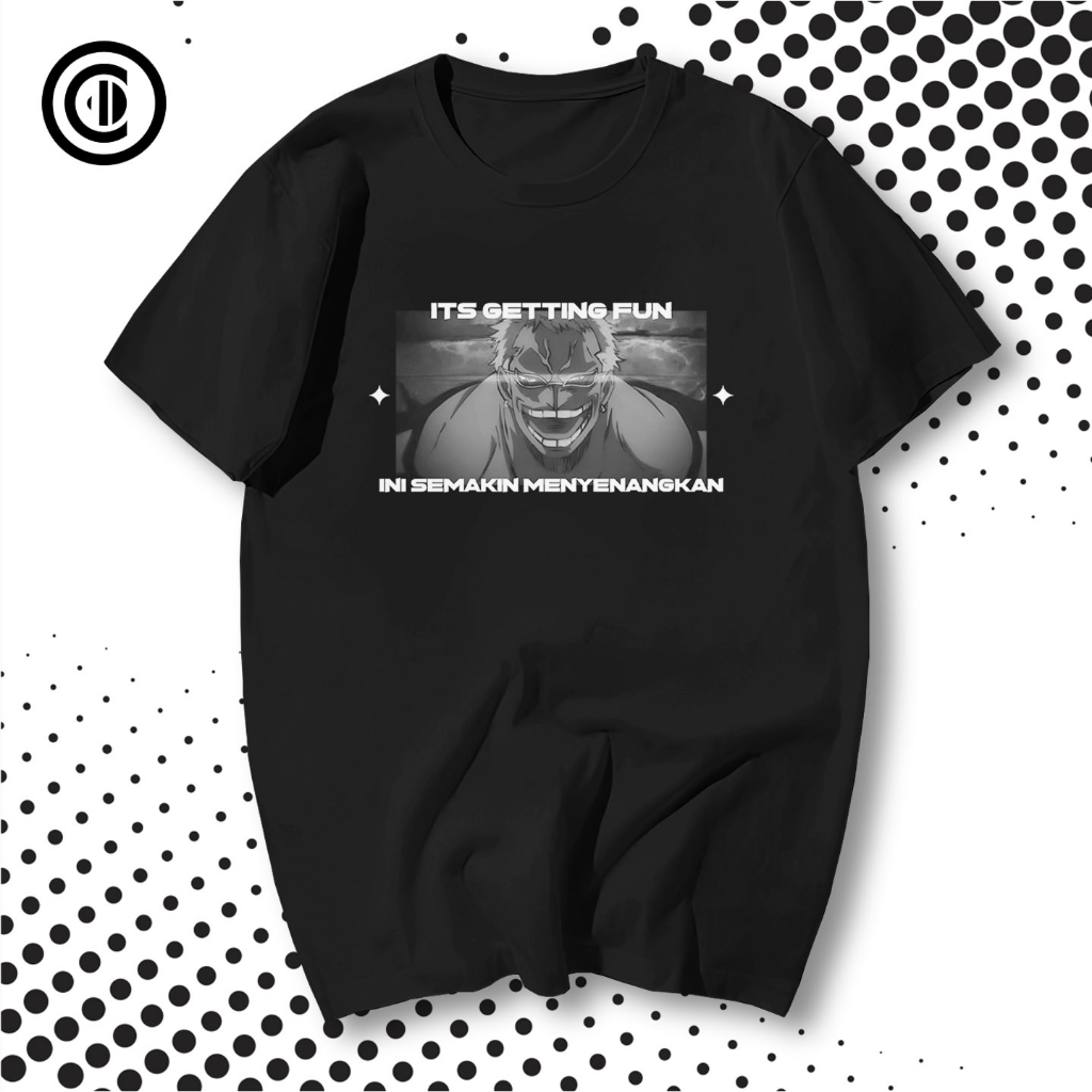 KAOS TSHIRT ANIME MEME DOFLAMINGO INI SEMAKIN MENYENANGKAN  Kaos Distro Anime  Remaja Dewasa Cowok /