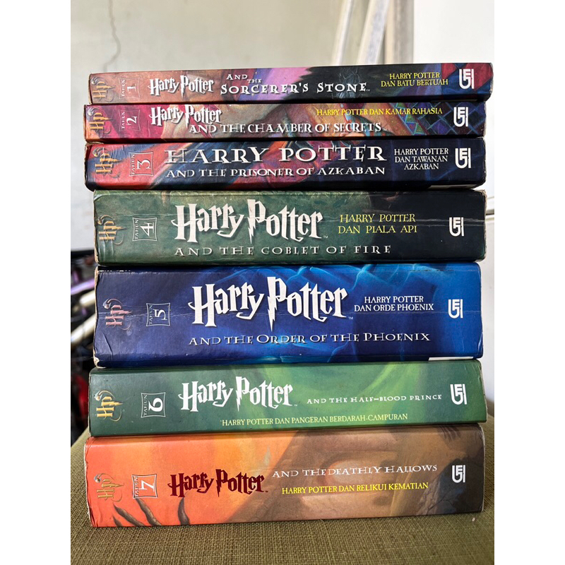 Preloved Novel Harry Potter Set Original