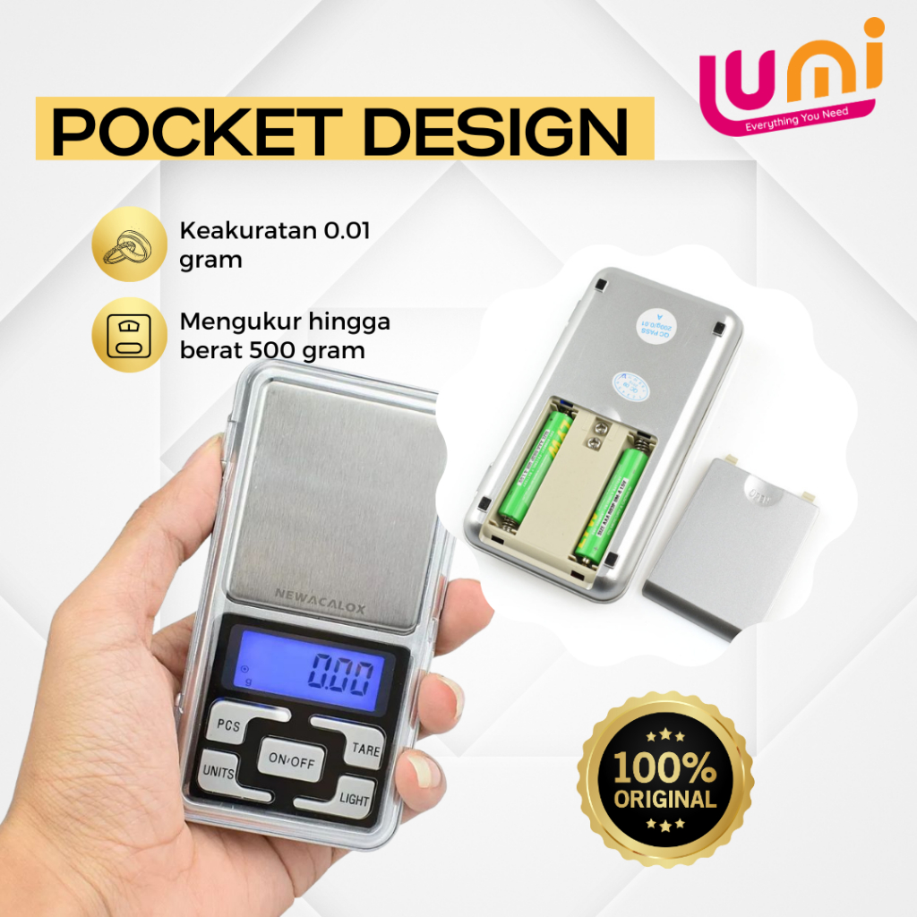 TIMBANGAN DIGITAL POCKET SCALE MH200 TIMBANGAN EMAS MINI TIMBANGAN GRAM TIMBANGAN ELEKTRIK ALAT EMAS