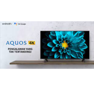 SHARP 4TC65DK1X - SMART ANDROID TV 65 INCH 4K HDR 4T C65DK1 4T C65DK1X + BRACKET