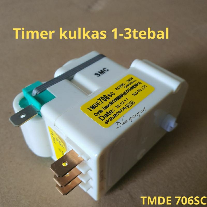 timer kulkas LG 1-3 tebal kulkas 2pintu 706