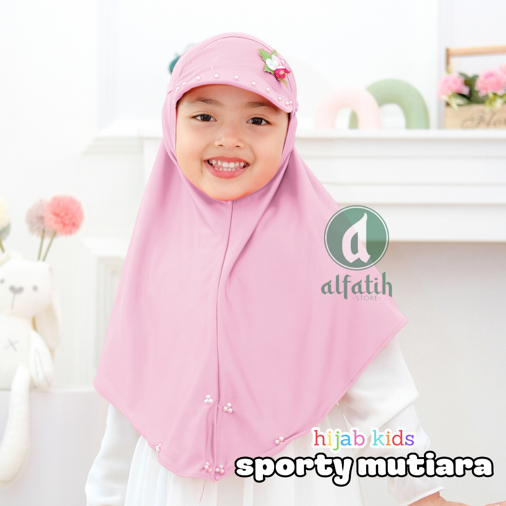 JILBAB ANAK TK - SD JILTOP MUTIARA / SPORTY MUTIARA / JILBAB ANAK USIA 4-7 TAHUN / PAKAIAN MUSLIM ANAK PEREMPUAN / KERUDUNG ANAK TK / HIJAB ANAK TK-SD KHIMAR ANAK