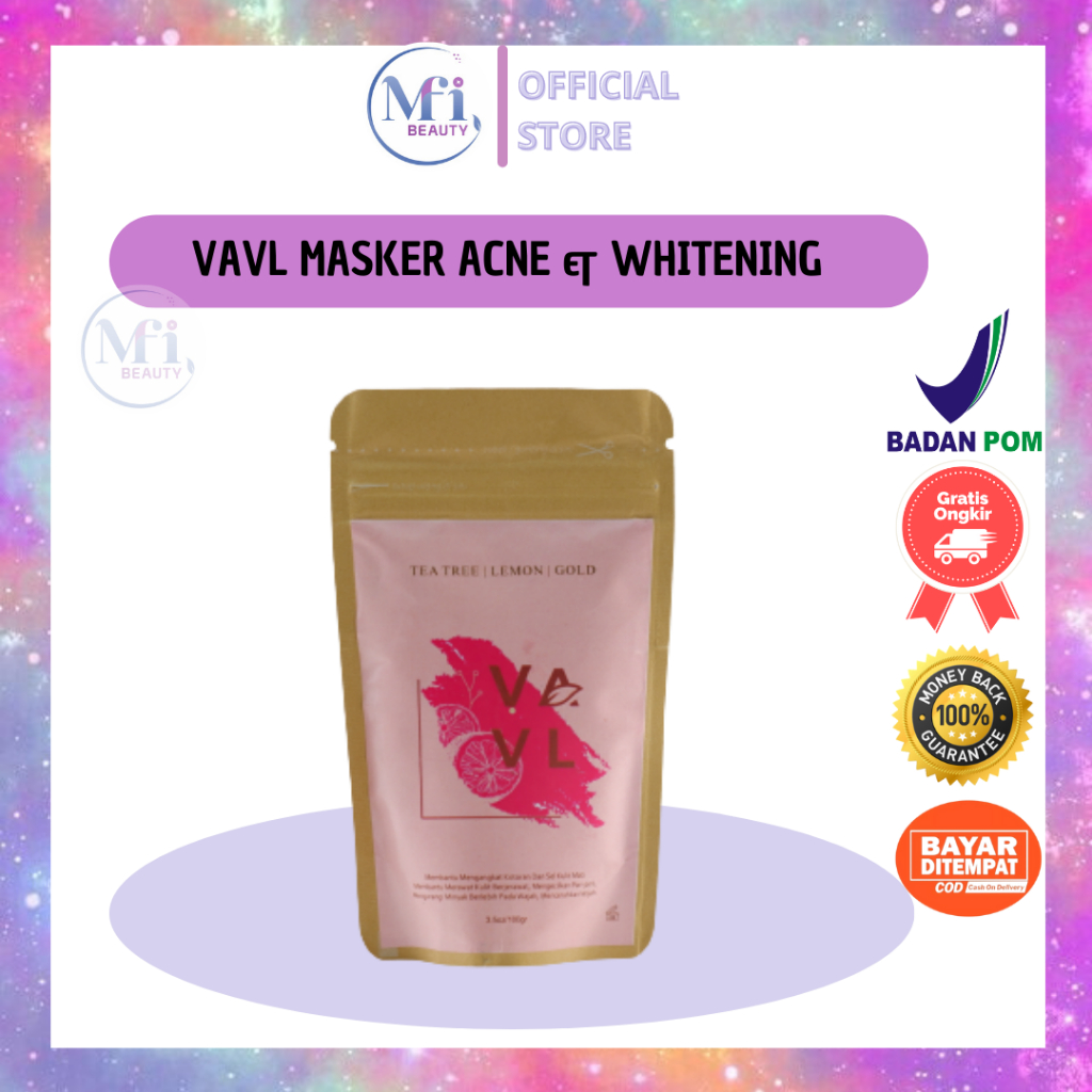 VAVL MASKER ACNE &amp; WHITENING BY VIVALENTINE PEEL OFF MASK