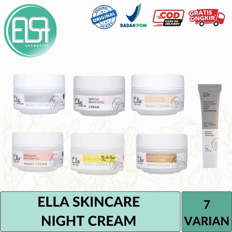 Ella skincare night cream
