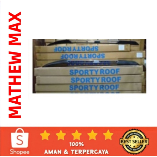 Sporty Roof / Roof Rail Calya Sigra Innova Reborn Avanza Ertiga Daitony