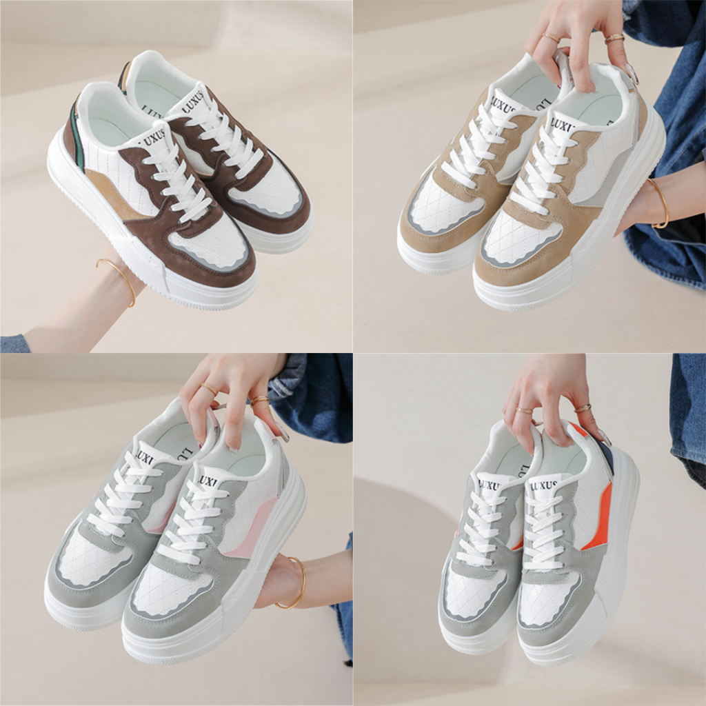 FREE KOTAK SEPATU!!! SALE!!! SEPATU WANITA FASHION MODEL KOREA TERBARU TERLARIS  - LX1004