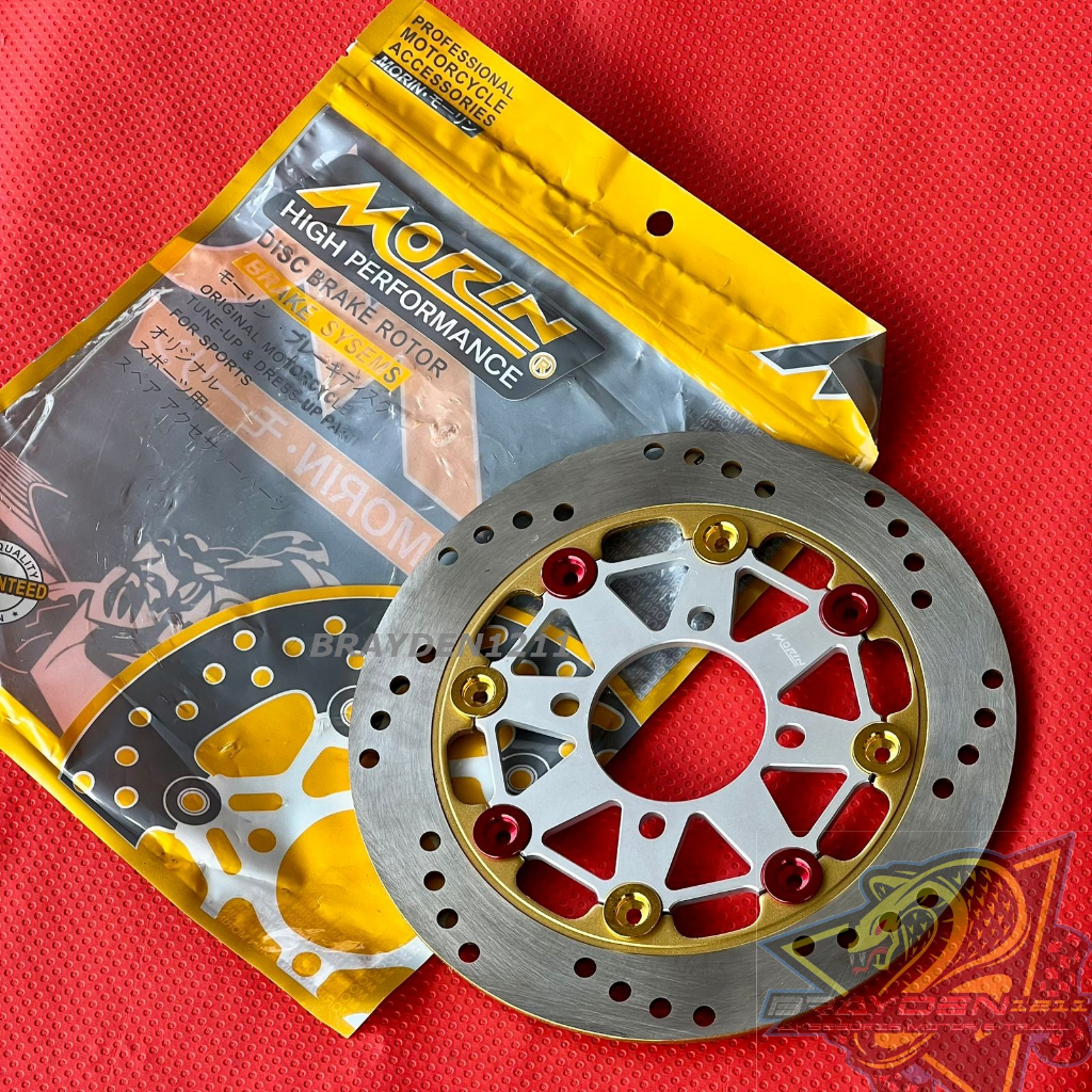 DISC PIRINGAN CAKRAM ROTOR FLOATING CNC 220MM NOUVO XRIDE JUPITER MX VEGA FIZR MIO BEAT SCOOPY