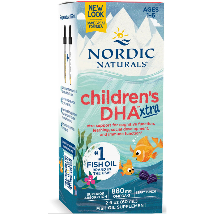 NORDIC NATURALS CHILDREN'S DHA XTRA LIQUID 60 ML