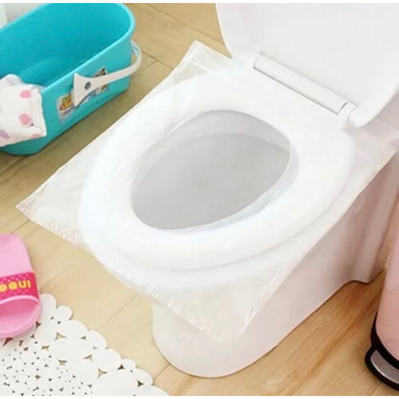 Travel Toilet Seat Cover Disposable Alas Duduk Kloset Toilet Plastik