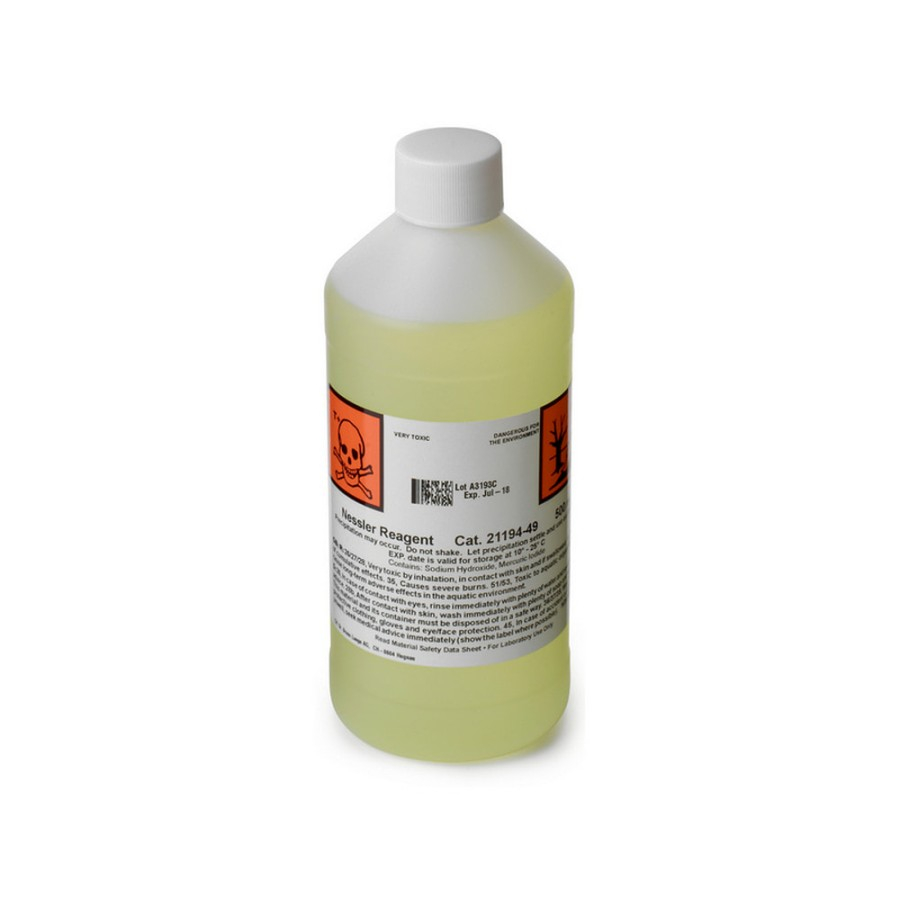 HACH 2119449 Nessler Reagent, 500 mL