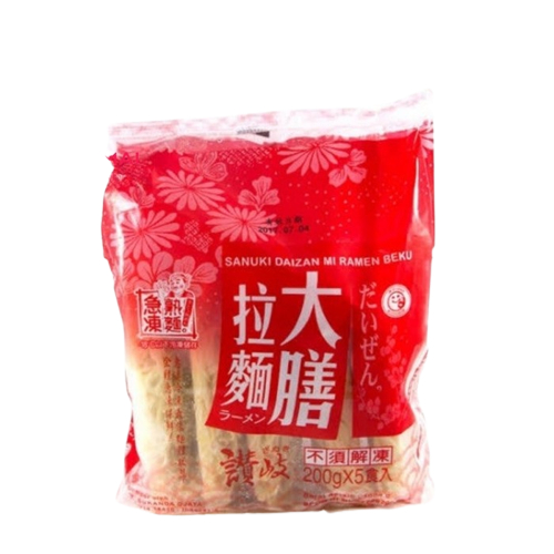 RAMEN JEPANG HALAL 1KG NAMCHOW SANUKI 200GR X 5PCS JAPAN MIE TELUR