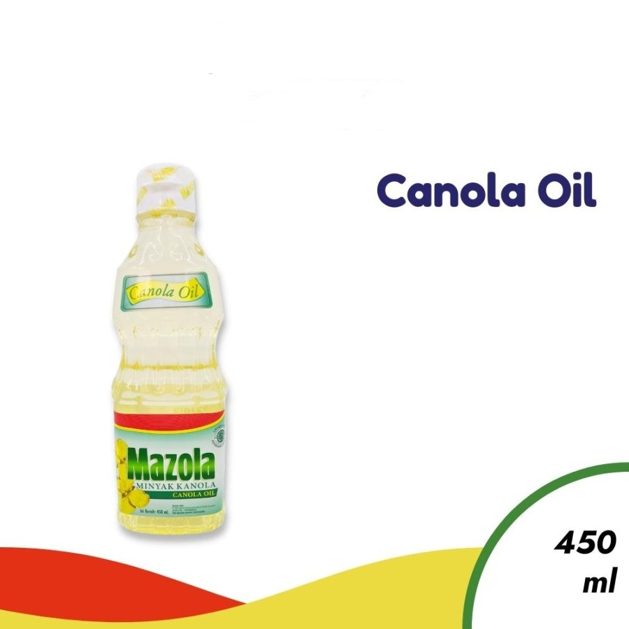 CANOLA OIL MAZOLA 450ML MINYAK KANOLA