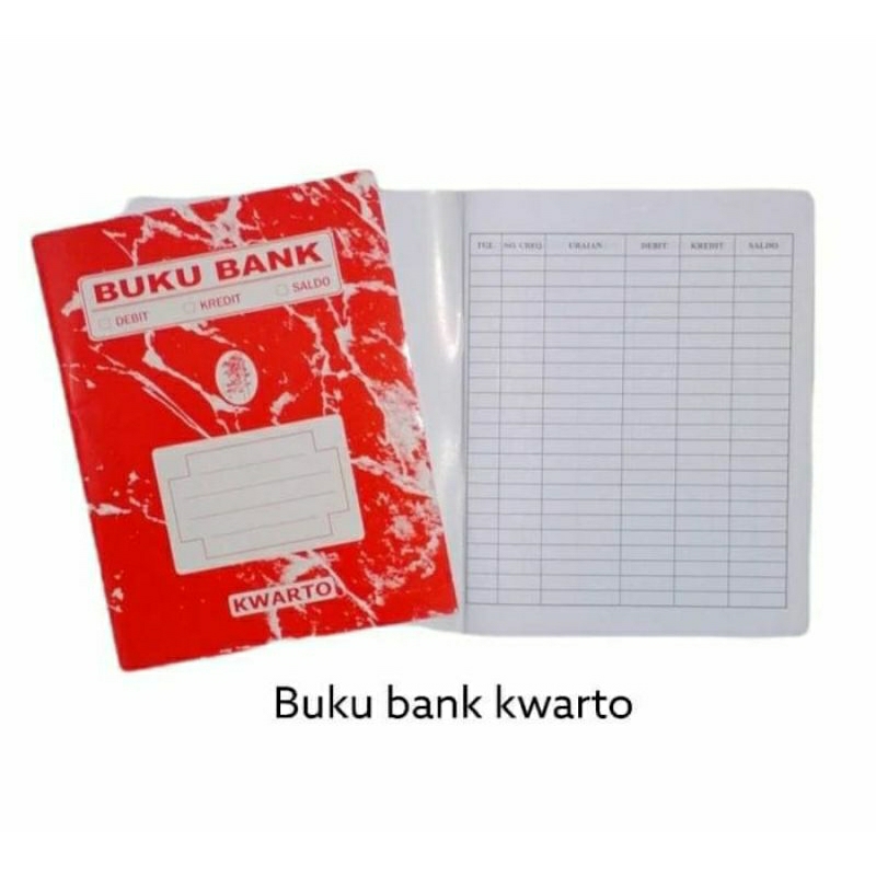 

[ 10 BK ] BUKU AGENDA SALDO BANK KWARTO BAMBOO 70 LBR