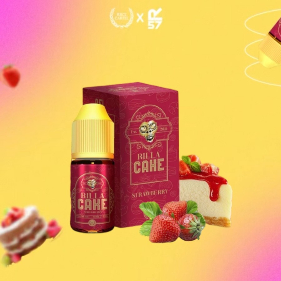 LIQUID CAKERILLA V2 PODS FRIENDLY - CAKERILLA STRAWBERRY PODS - 30ML