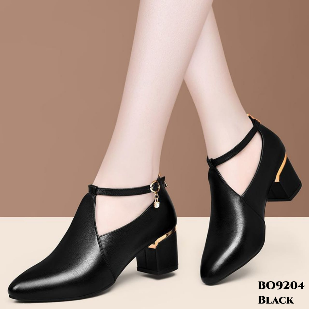 WYN SEPATU BOOTS HEELS KOREA BO9204