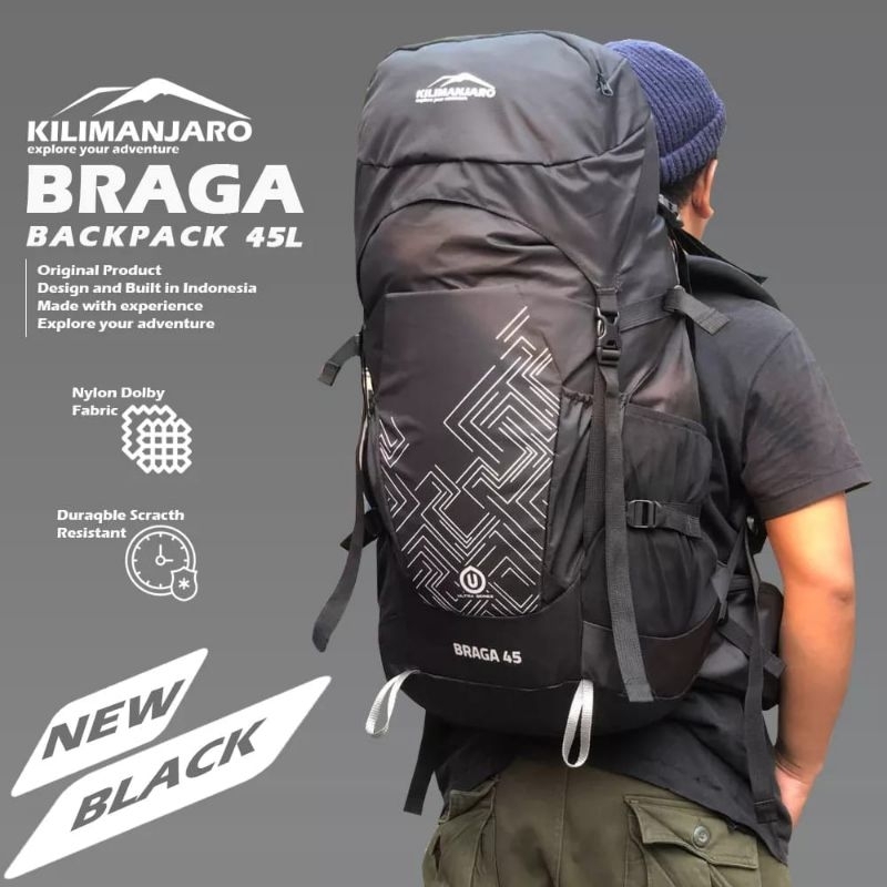 Tas Carrier Kilimanjaro Braga 45 L - Tas Gunung Kilimanjaro BRAGA 45L