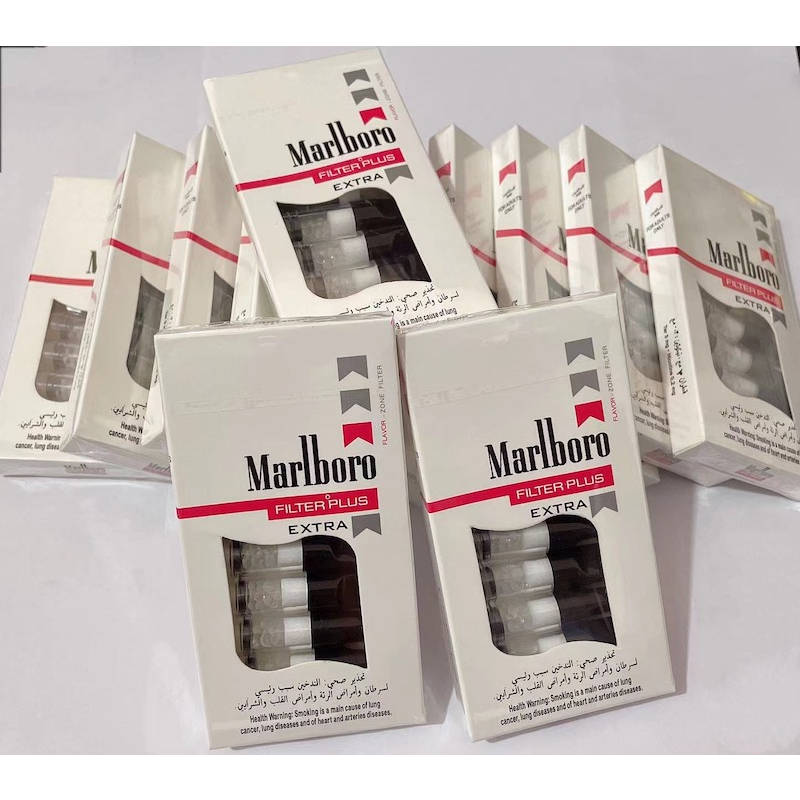 IMPOR MALBORO PIPA TRIPLE FILTER SARINGAN ASAP TIGA PENYARINGAN 1 PACK ISI 10 SEKALI PAKAI KHUSUS 8MM