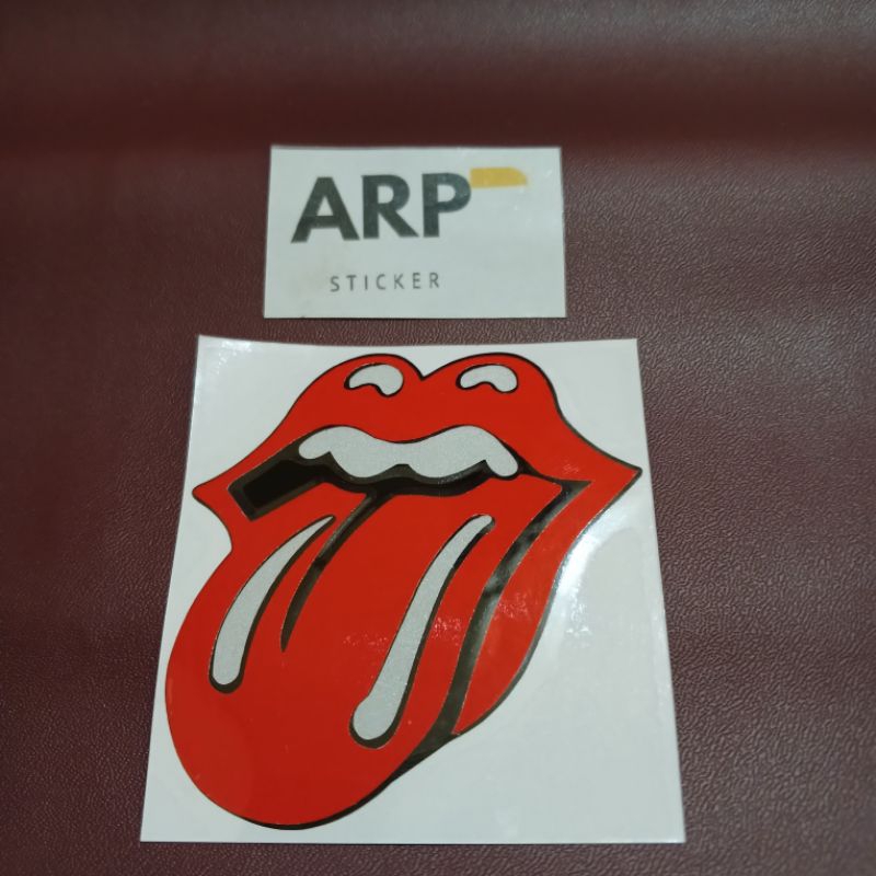 

STICKER STIKER LIDAH ROLLING STONE CUTTING