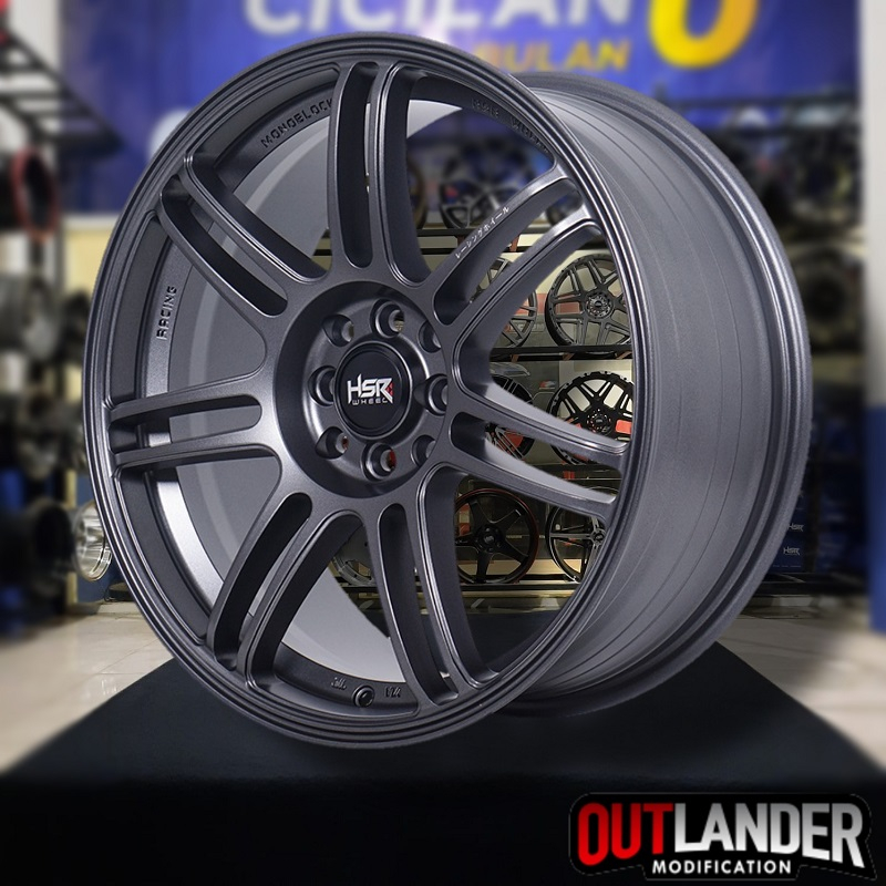 Velg Mobil Racing Ring 17 HSR BOON R17 Velg Avanza Mobilio Calya Sigra