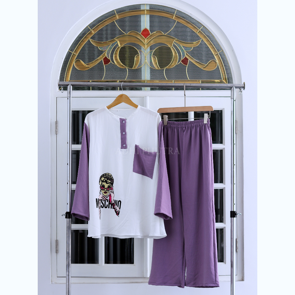 [COD] RRgemilang - Setelan Wanita Terkini Mauren Set