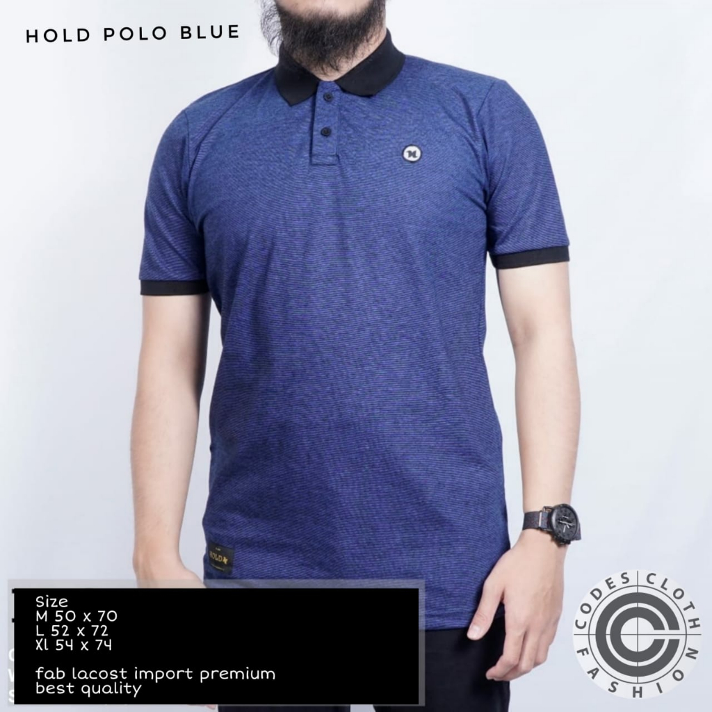 Kaos Kerah Hold Polo