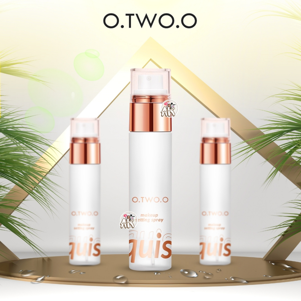 O.TWO.O MOISTURIZING SPRAY MAKEUP SETTING SPRAY LONG LASTING LOCK MAKEUP